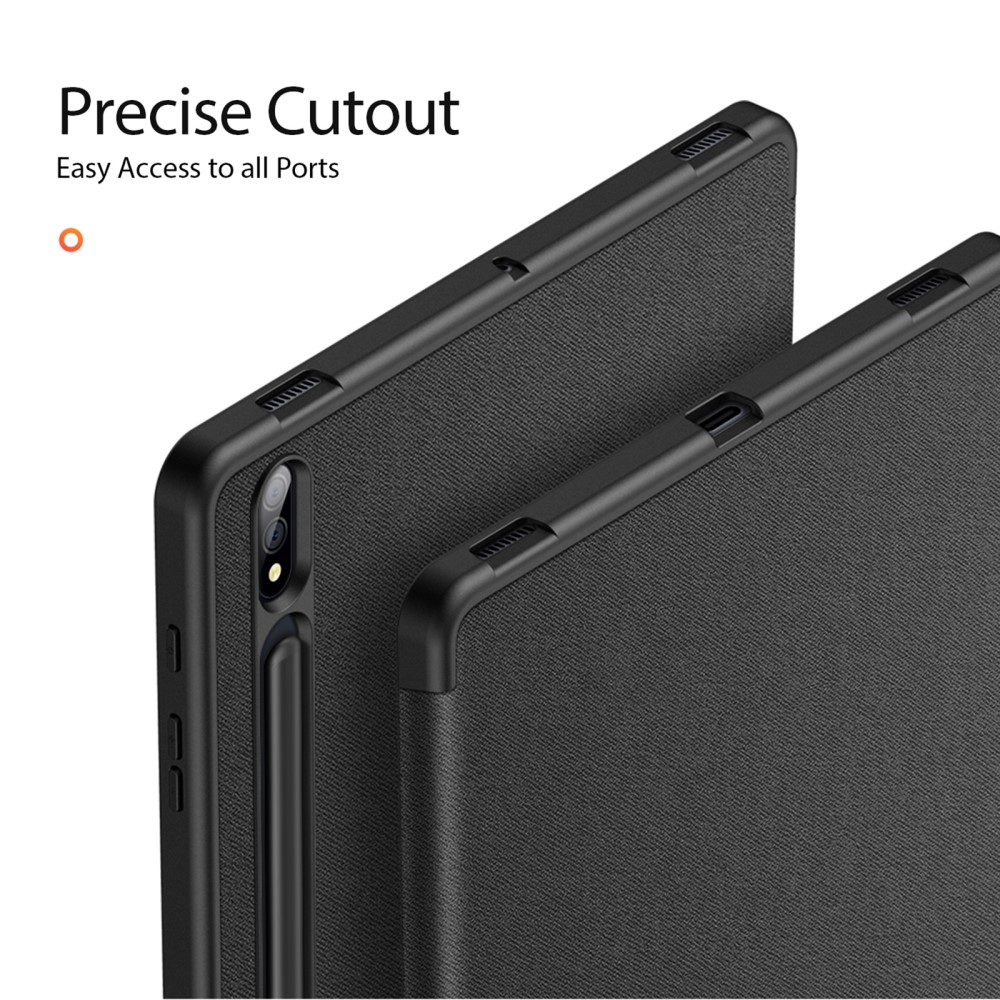 DUX DUCIS DUX DUCIS Galaxy Tab S9 Plus Fodral DOMO Tri-Fold Svart