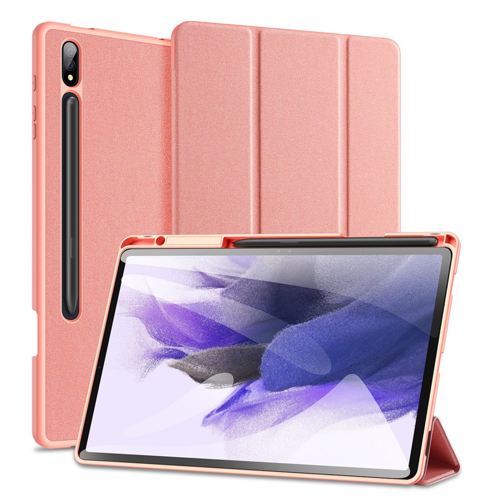 DUX DUCIS DUX DUCIS Galaxy Tab S9 Plus Fodral DOMO Tri-Fold Roséguld