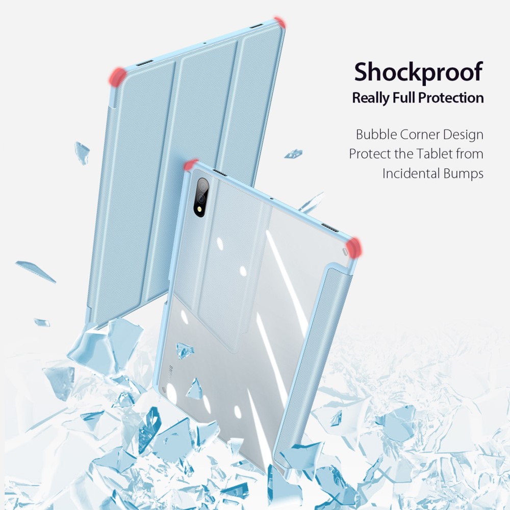 DUX DUCIS DUX DUCIS Galaxy Tab S9 Plus Fodral TOBY Tri-Fold Blå