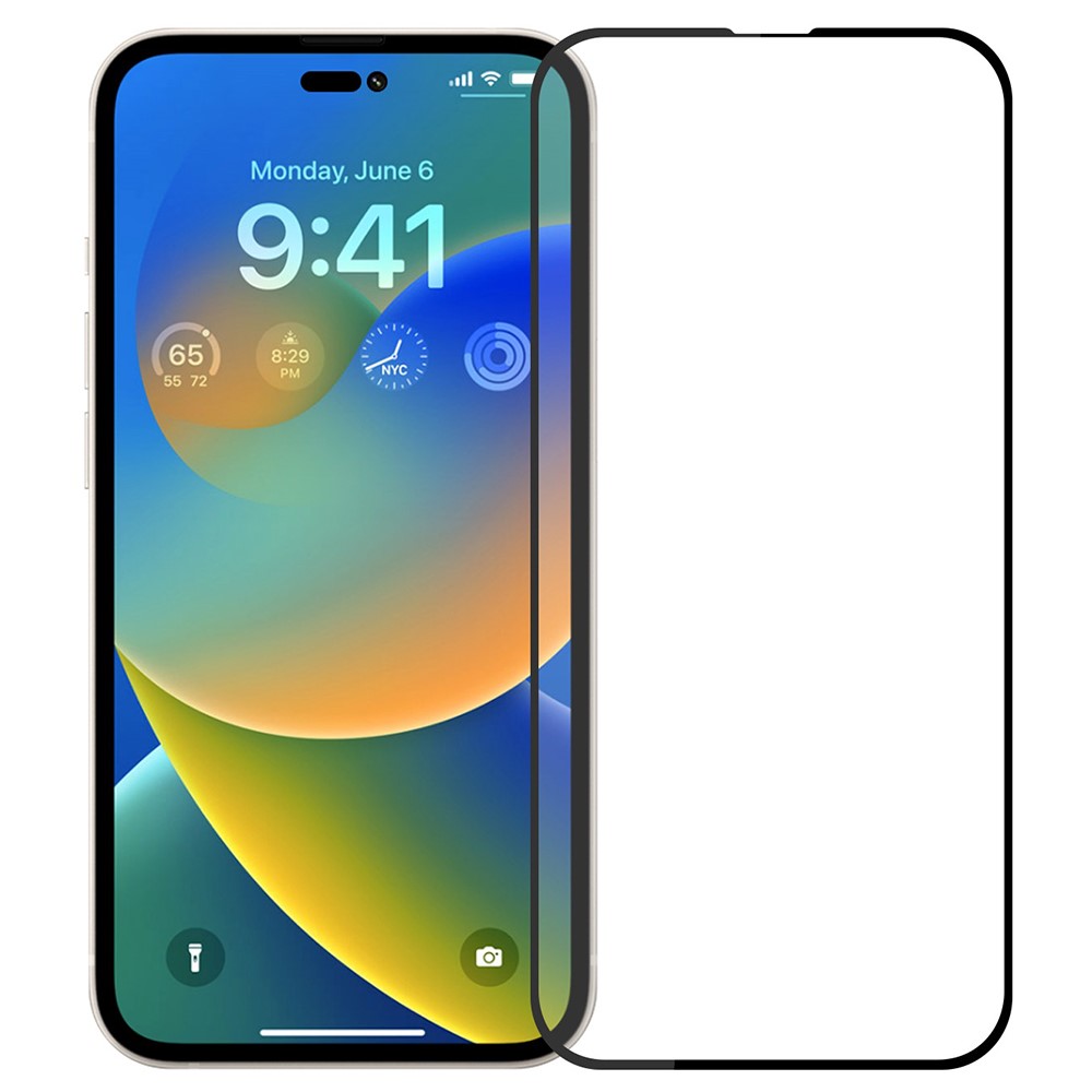 PINWUYO PINWUYO iPhone 15 Skärmskydd Heltäckande