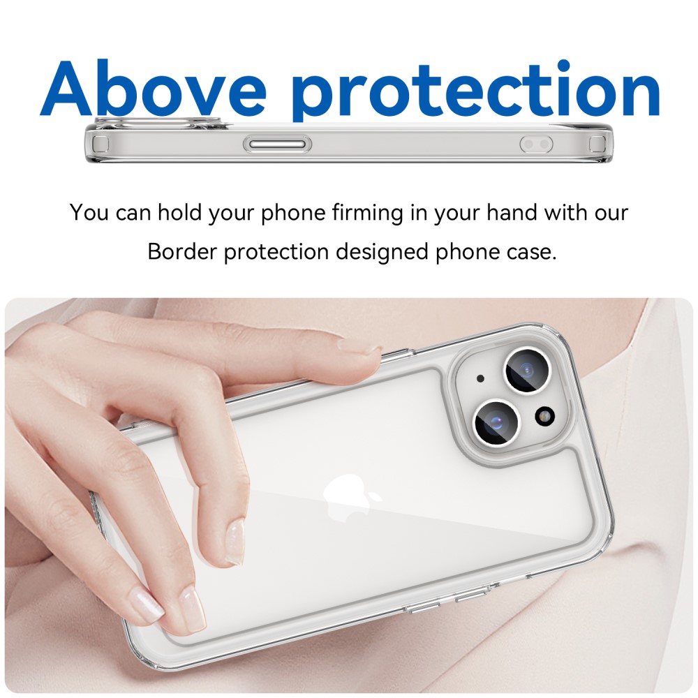  iPhone 15 Skal Akryl/TPU Transparent