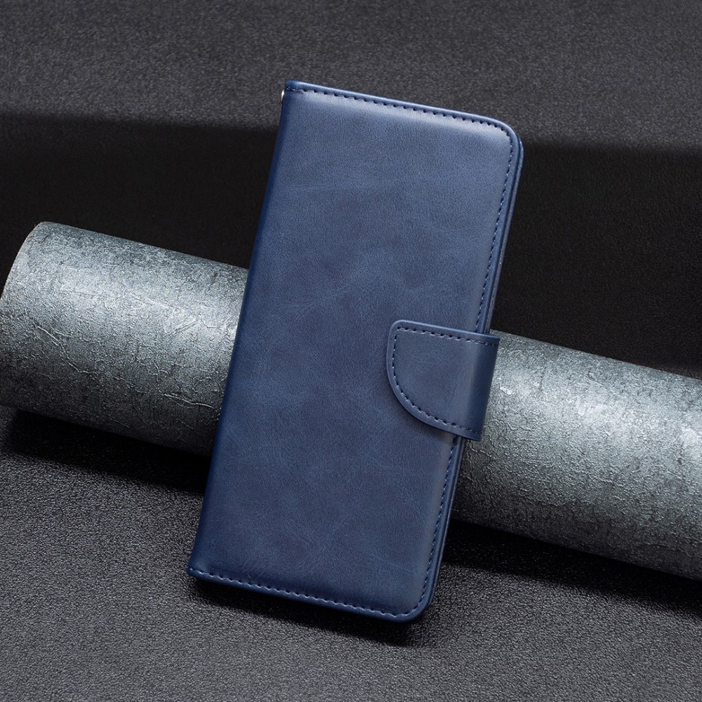 iPhone 15 Fodral Shark Solid Läder Blå