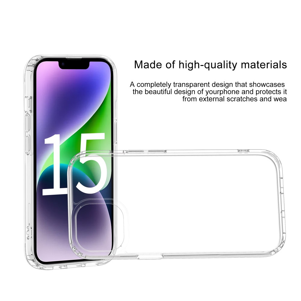 LEEU DESIGN LEEU DESIGN iPhone 15 Skal Akryl/TPU Transparent