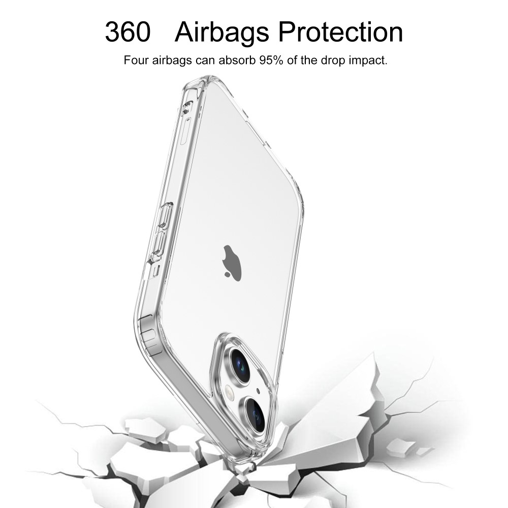 LEEU DESIGN LEEU DESIGN iPhone 15 Skal Akryl/TPU Transparent