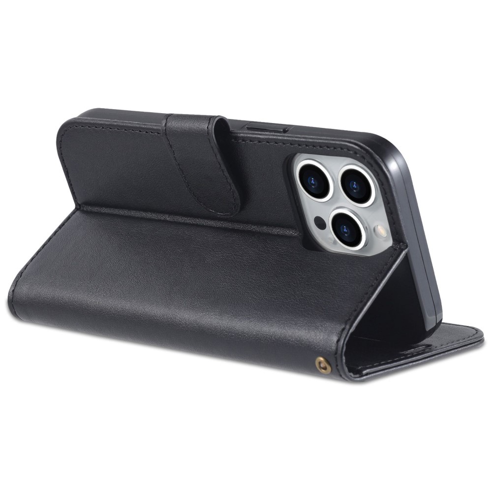 AZNS AZNS iPhone 15 Fodral Läder Svart