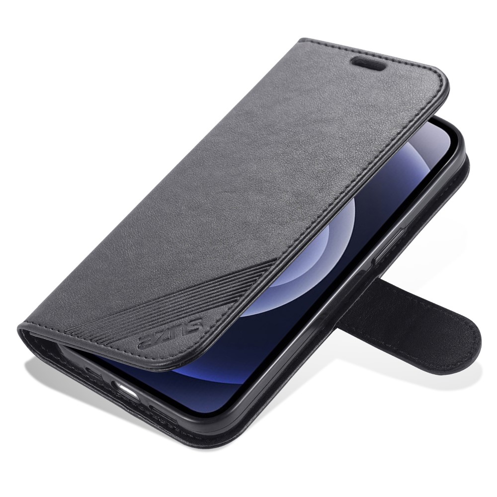 AZNS AZNS iPhone 15 Fodral Läder Svart