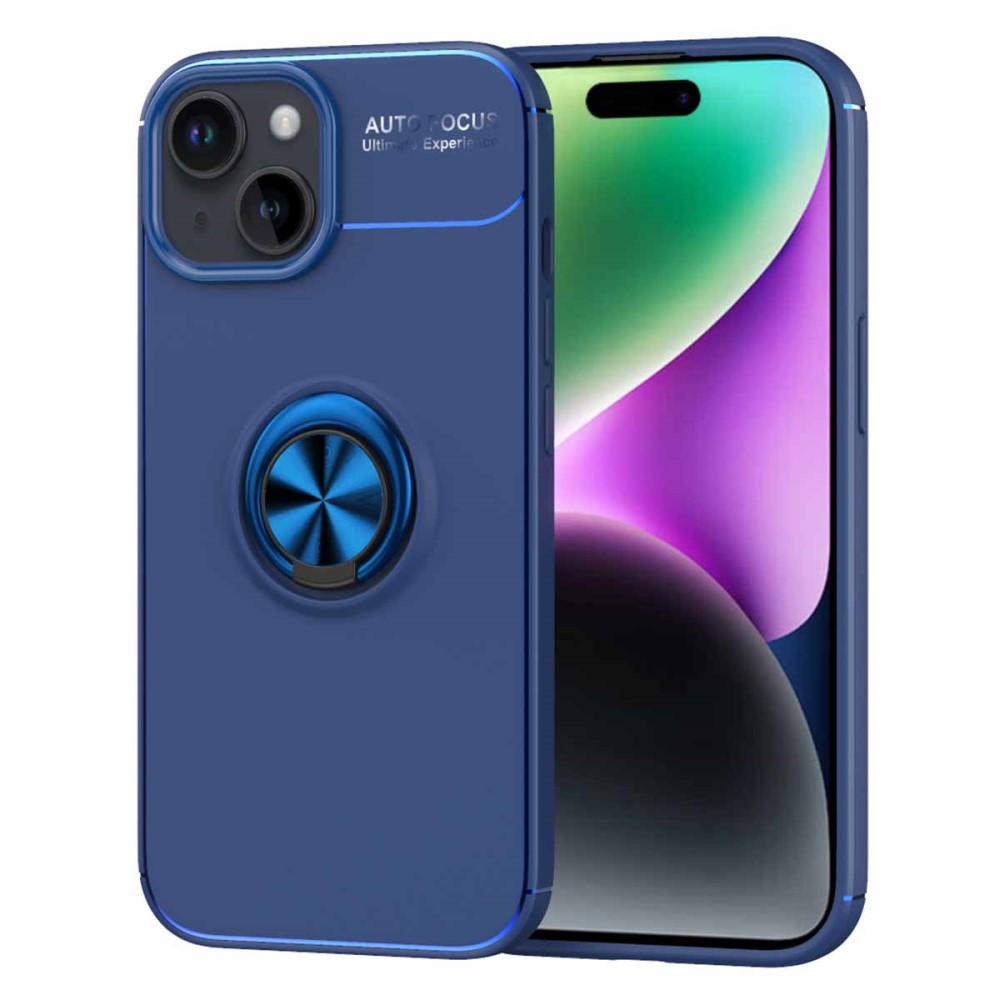  iPhone 15 Skal Ring Blå