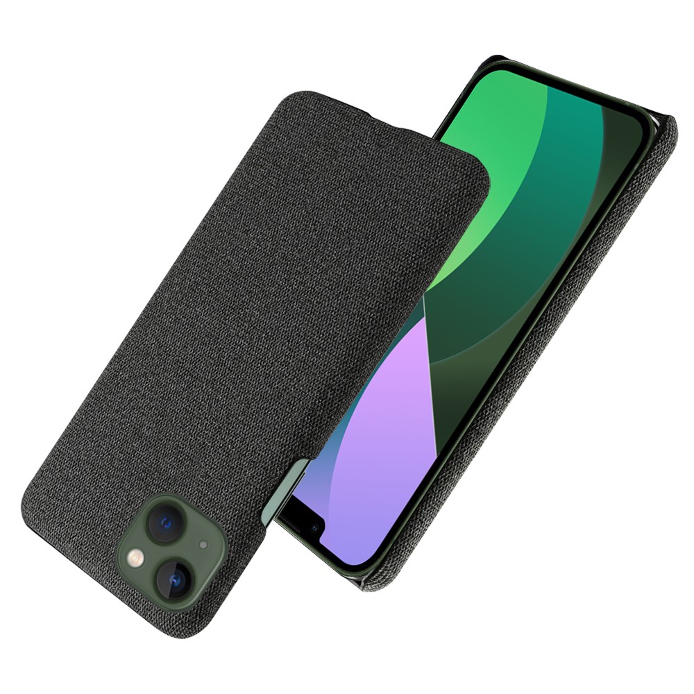  iPhone 15 Skal Tygbelagt Svart