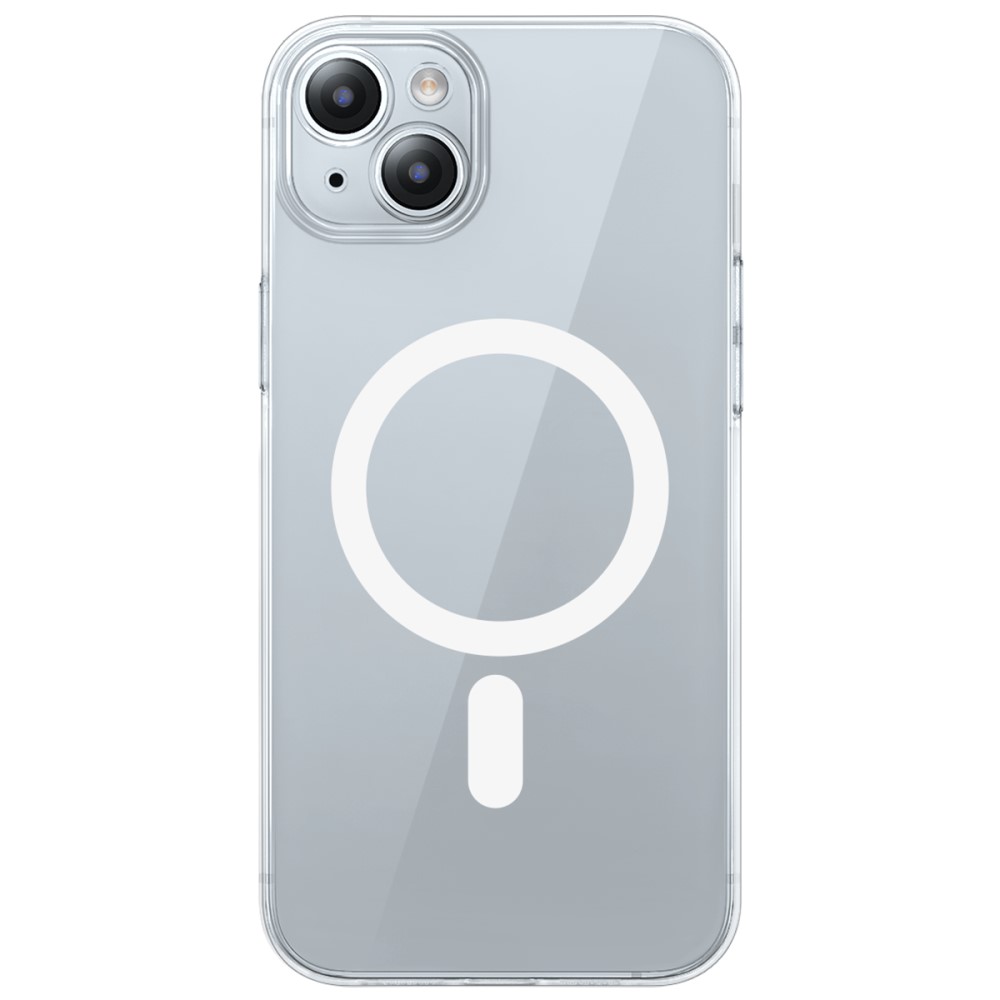 BASEUS BASEUS iPhone 15 Skal MagSafe Lucent Series Transparent