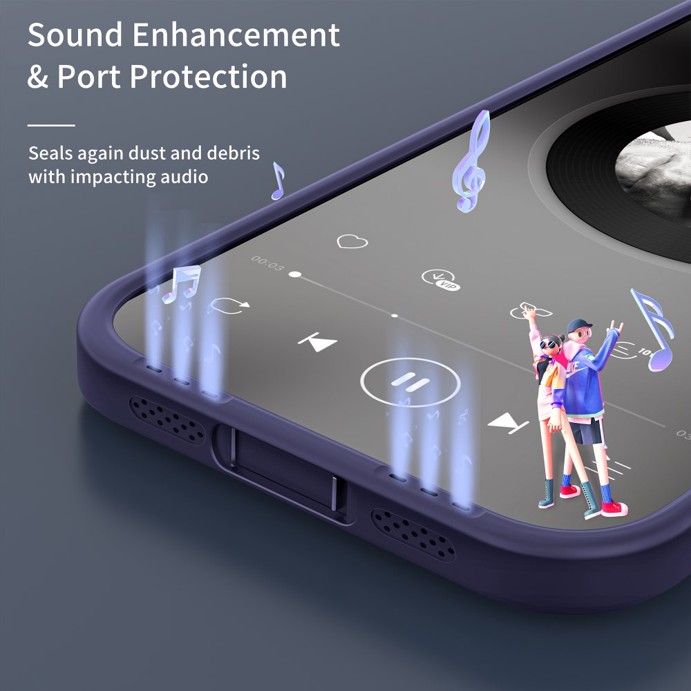LEEU DESIGN LEEU DESIGN iPhone 15 Skal Hybrid Blå