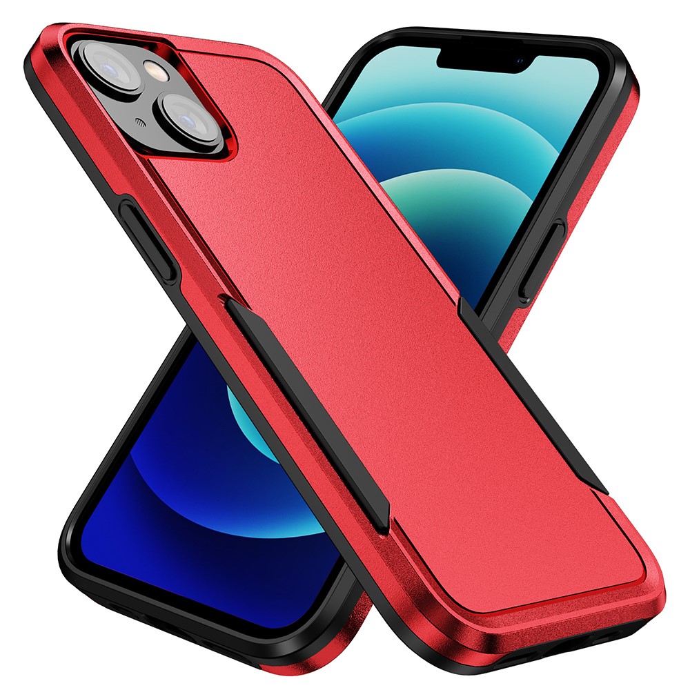  iPhone 15 Skal Hybrid Tough Armor Röd