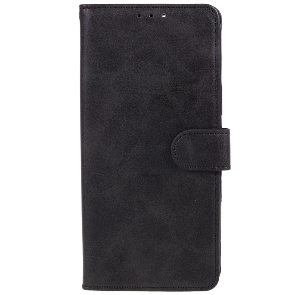  iPhone 15 Fodral PU Läder Svart