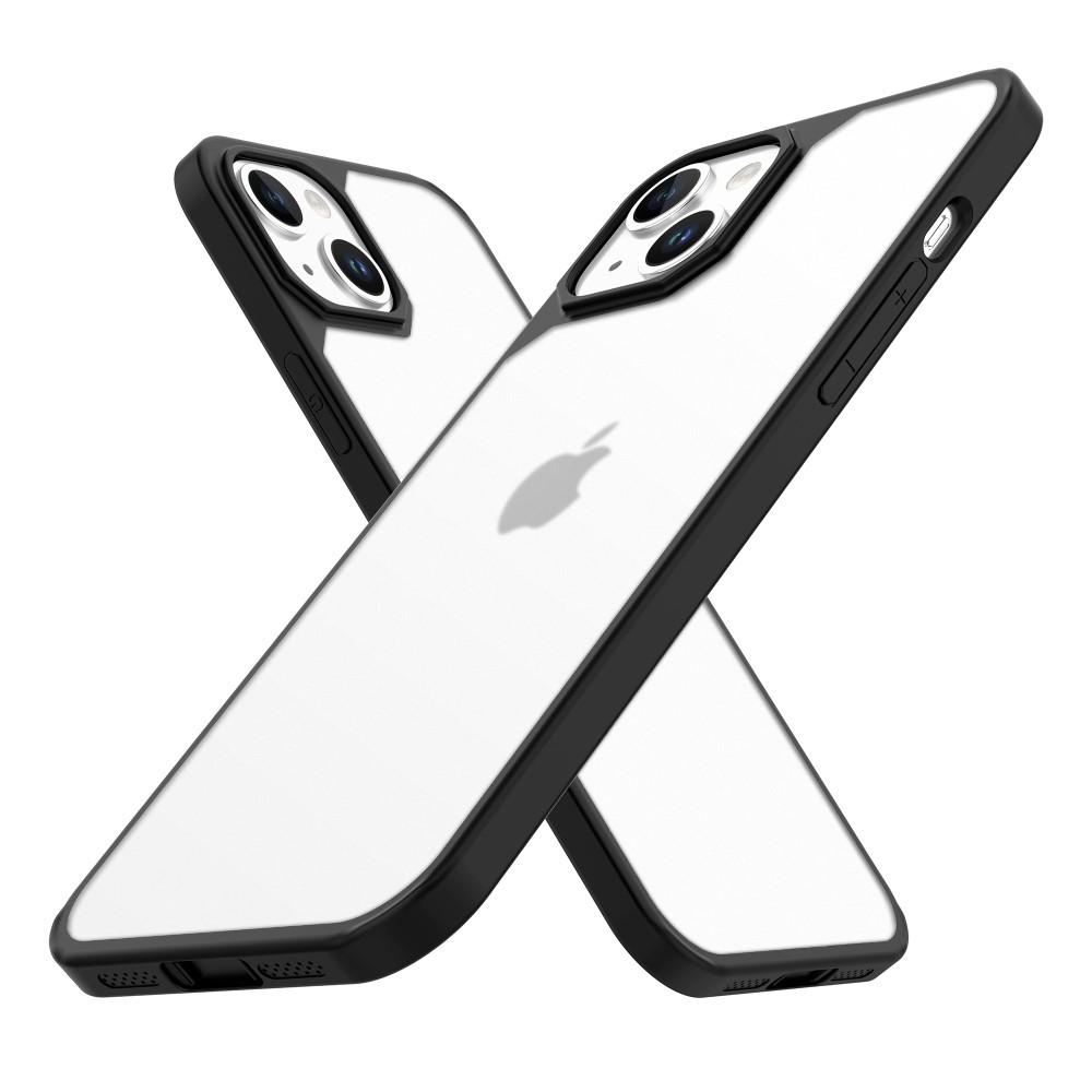 LEEU DESIGN LEEU DESIGN iPhone 15 Skal Hybrid Matt Svart