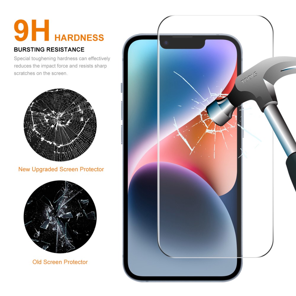 ENKAY ENKAY iPhone 15 2-PACK Skärmskydd Härdat Glas