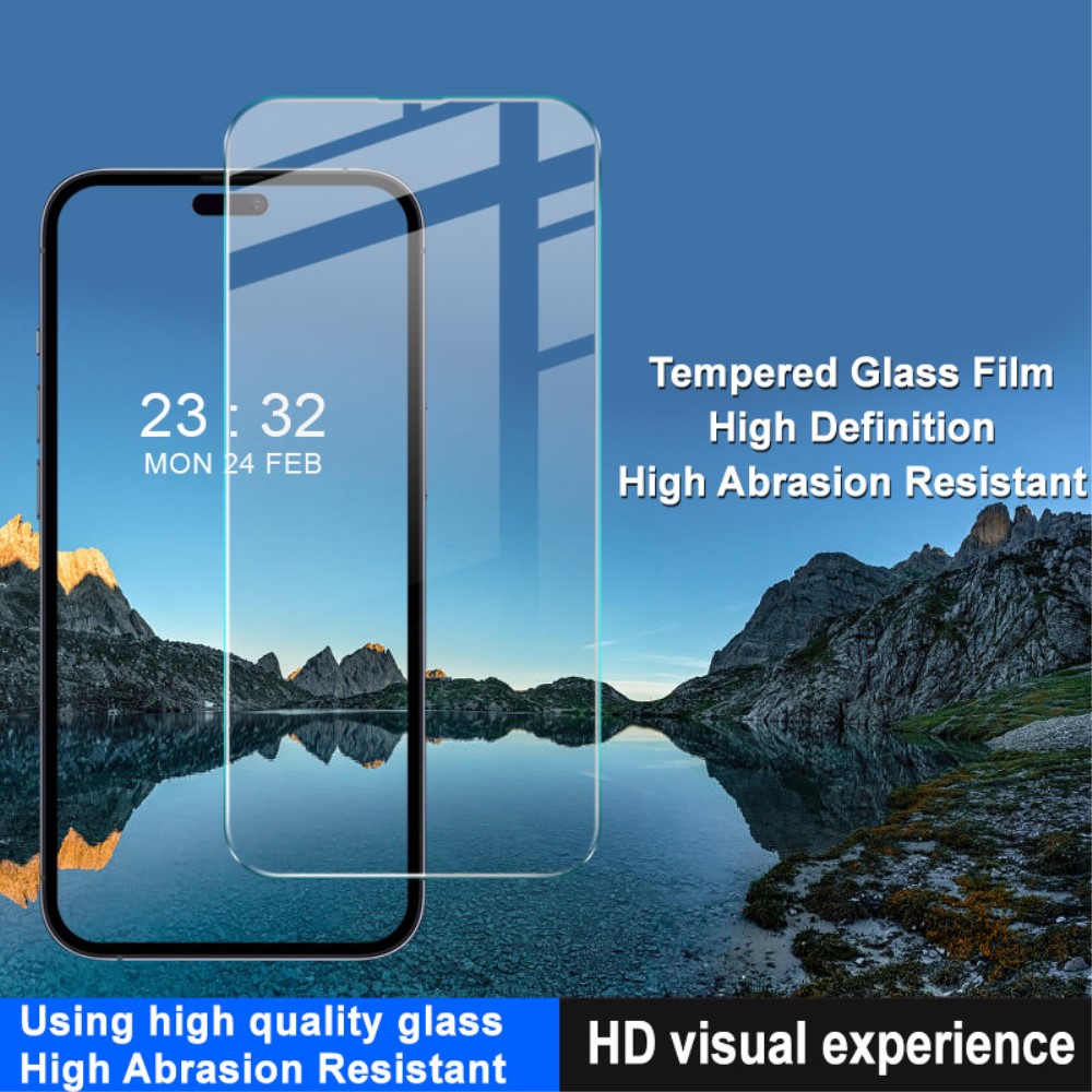 IMAK IMAK iPhone 15 Skärmskydd Härdat Glas