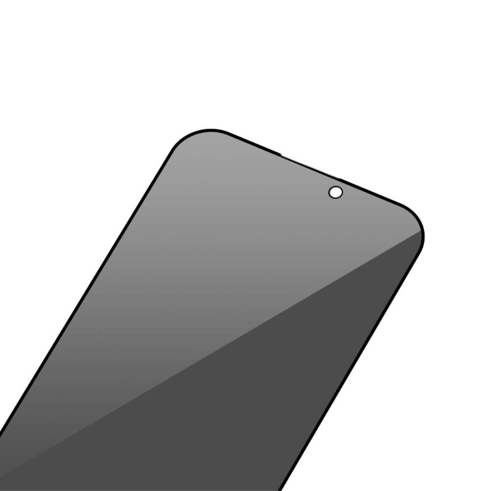 RURIHAI RURIHAI iPhone 15 Skärmskydd Heltäckande Privacy