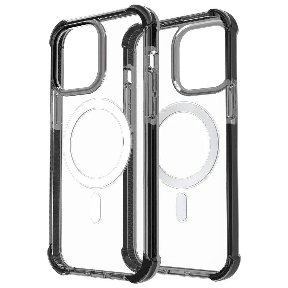  iPhone 15 Plus Skal MagSafe Shockproof Hybrid Svart