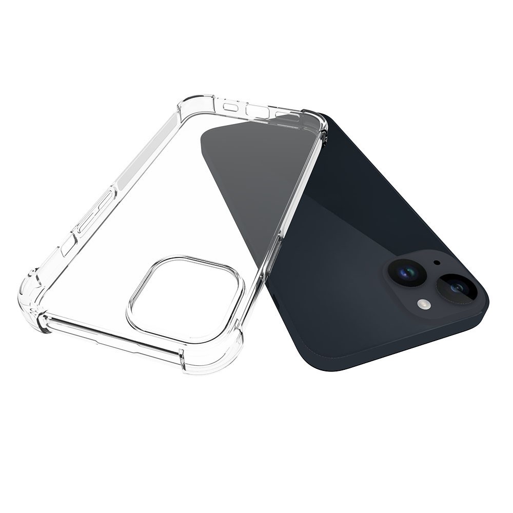  iPhone 15 Plus Skal Shockproof TPU Transparent