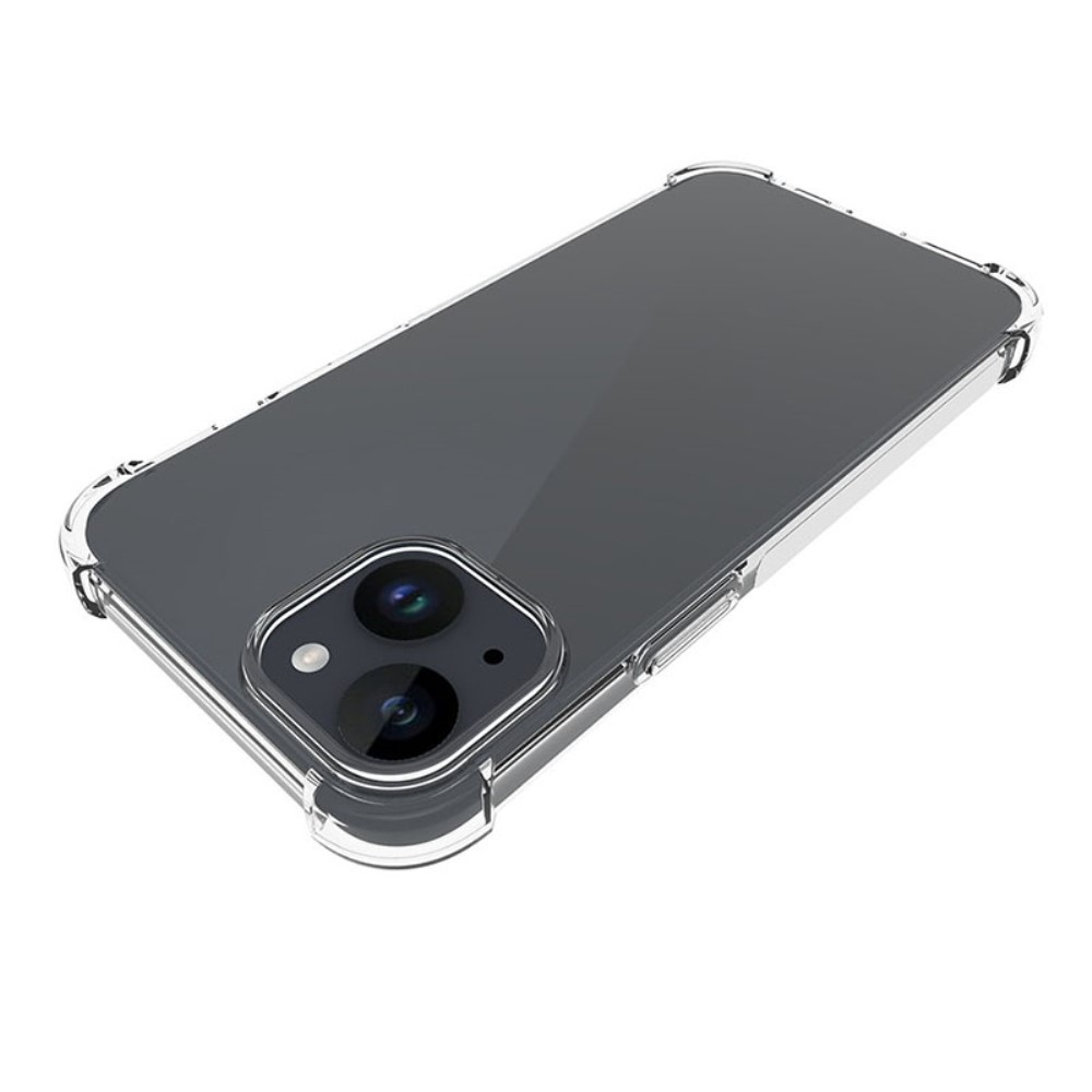  iPhone 15 Plus Skal Shockproof TPU Transparent