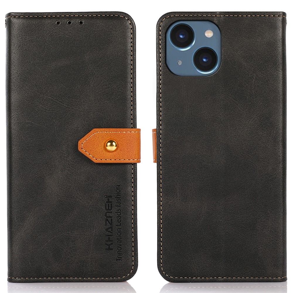 KHAZNEH KHAZNEH iPhone 15 Plus Fodral Dual-Color Svart
