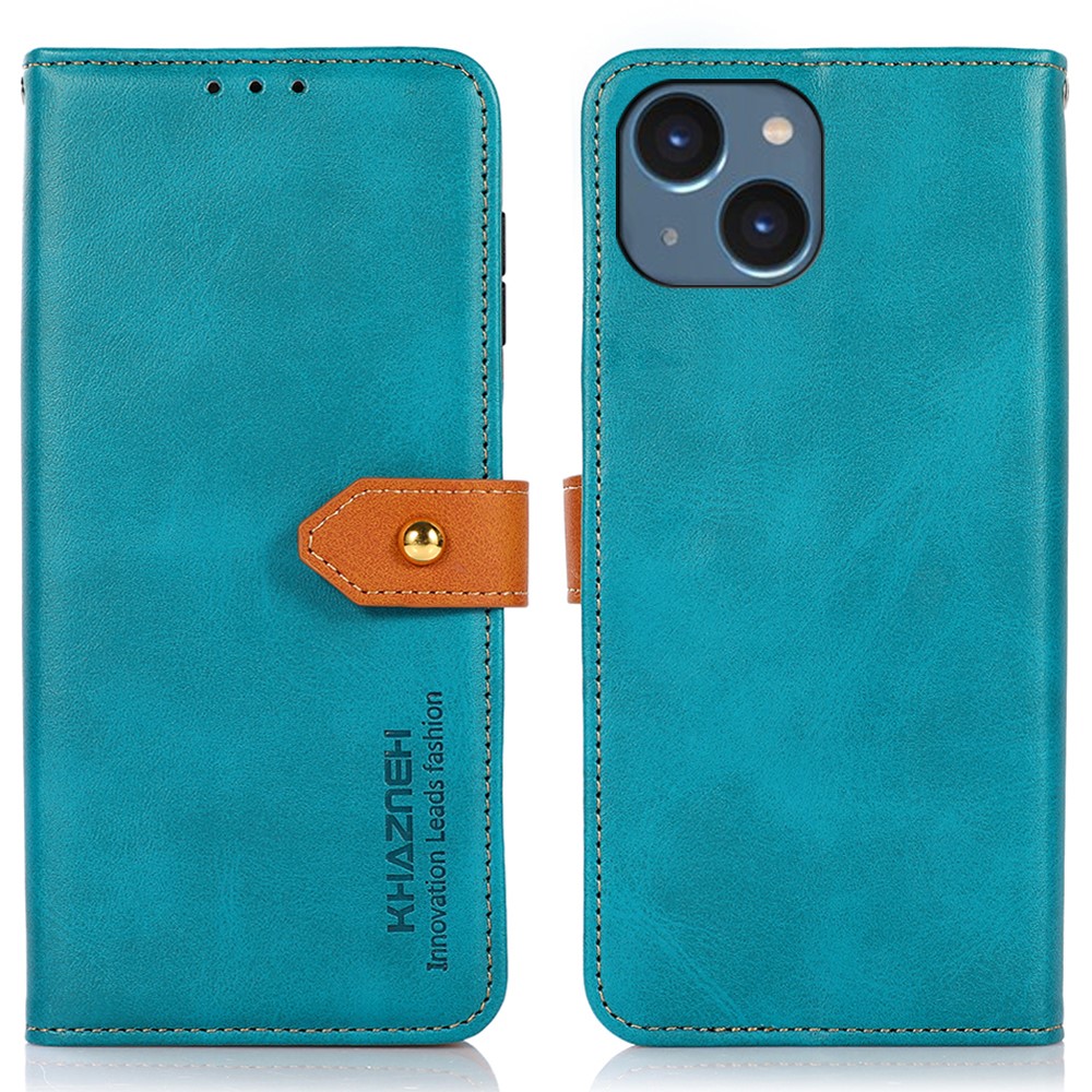 KHAZNEH KHAZNEH iPhone 15 Plus Fodral Dual-Color Blå