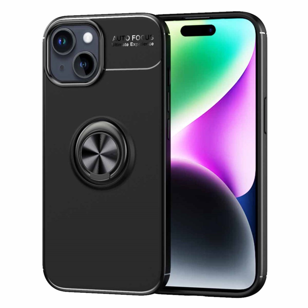  iPhone 15 Plus Skal Ring Svart