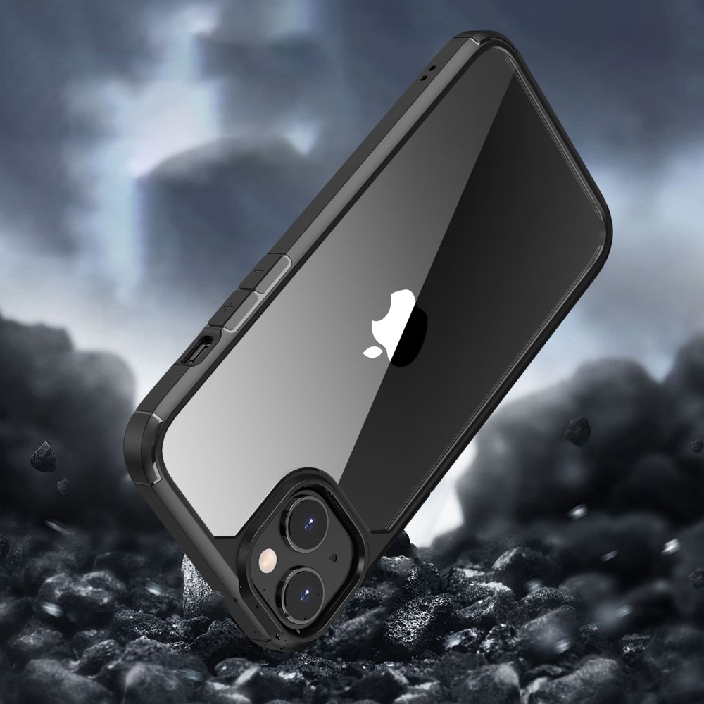  iPhone 15 Plus Skal Defense Armor Hybrid Mörk Lila