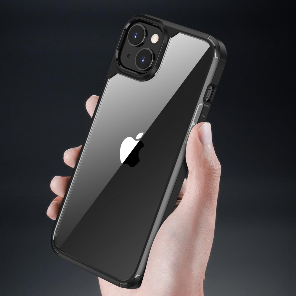  iPhone 15 Plus Skal Defense Armor Hybrid Mörk Lila