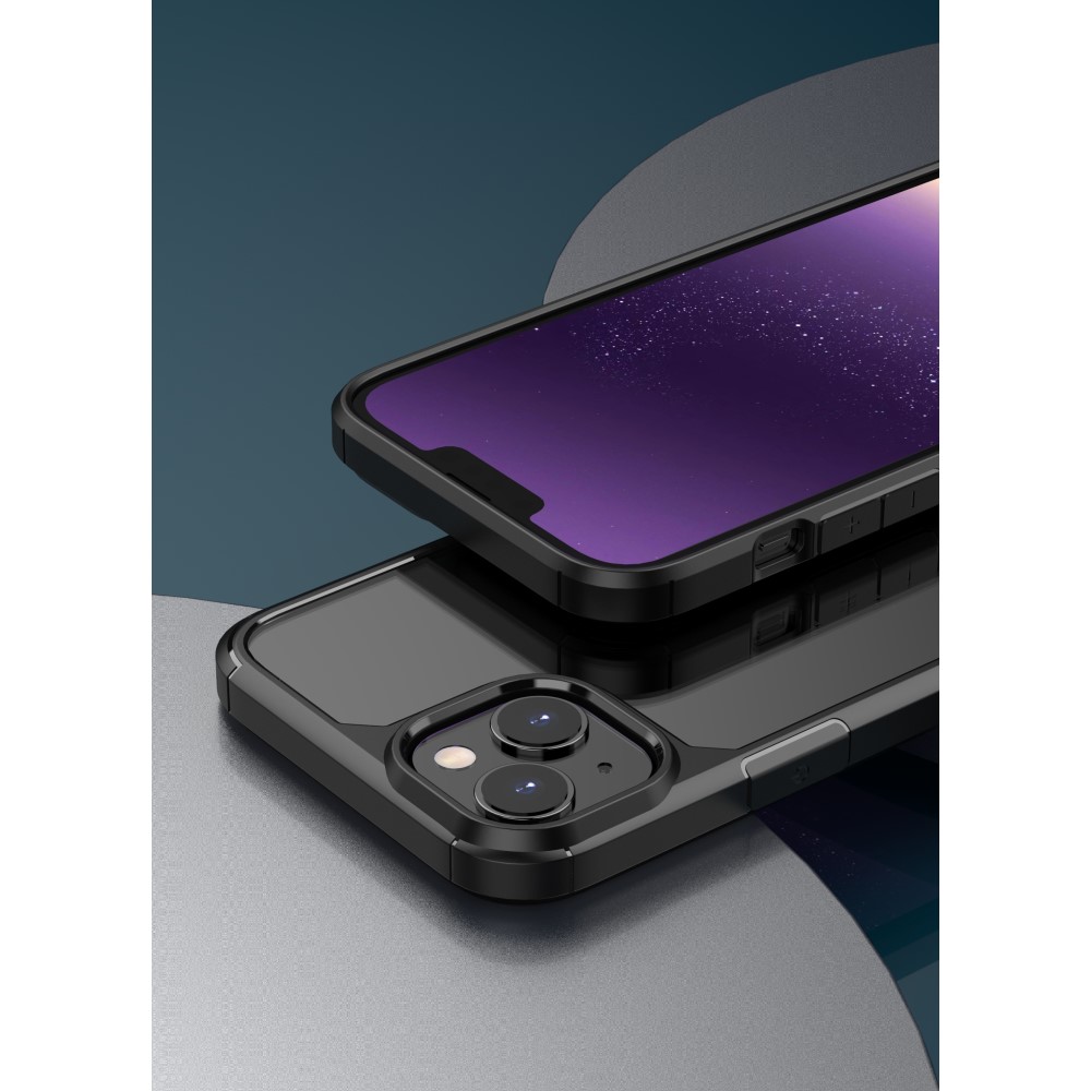  iPhone 15 Plus Skal Defense Armor Hybrid Blå
