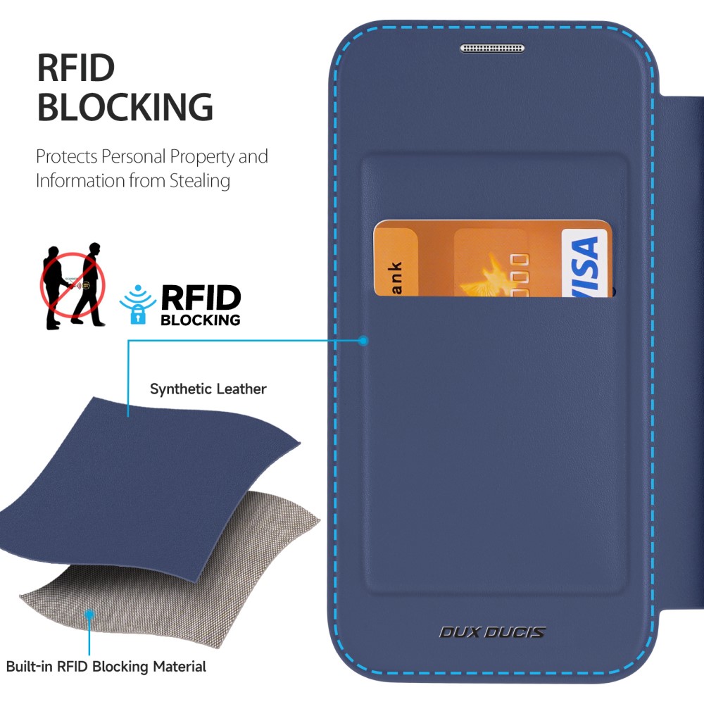 DUX DUCIS DUX DUCIS iPhone 15 Plus Fodral MagSafe Skin X Pro Blå