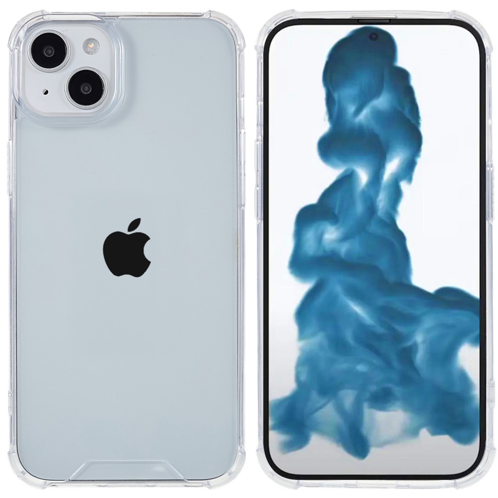  iPhone 15 Plus Skal Shockproof Akryl/TPU Transparent