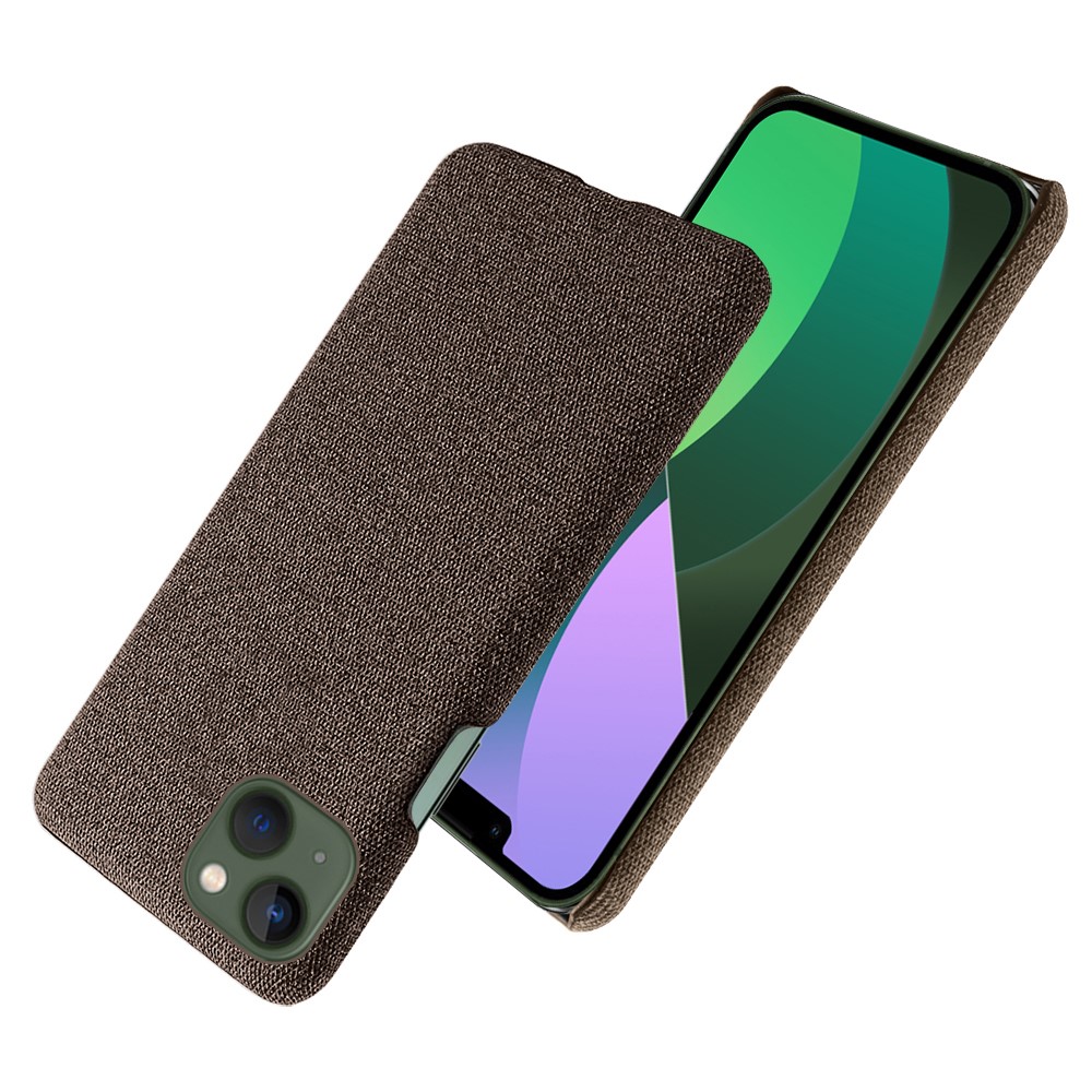  iPhone 15 Plus Skal Tygbelagt Brun