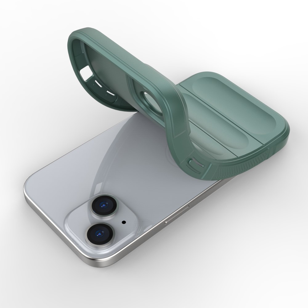  iPhone 15 Plus Skal Magic Shield Grön