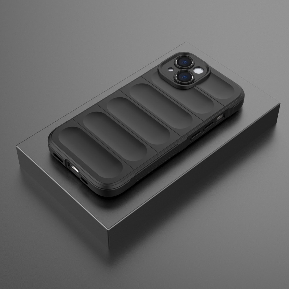  iPhone 15 Plus Skal Magic Shield Ljus Grå