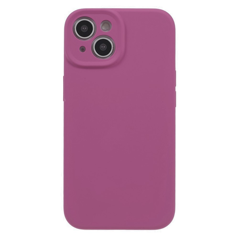  iPhone 15 Plus Skal Liquid Silikon Rosa Pitaya