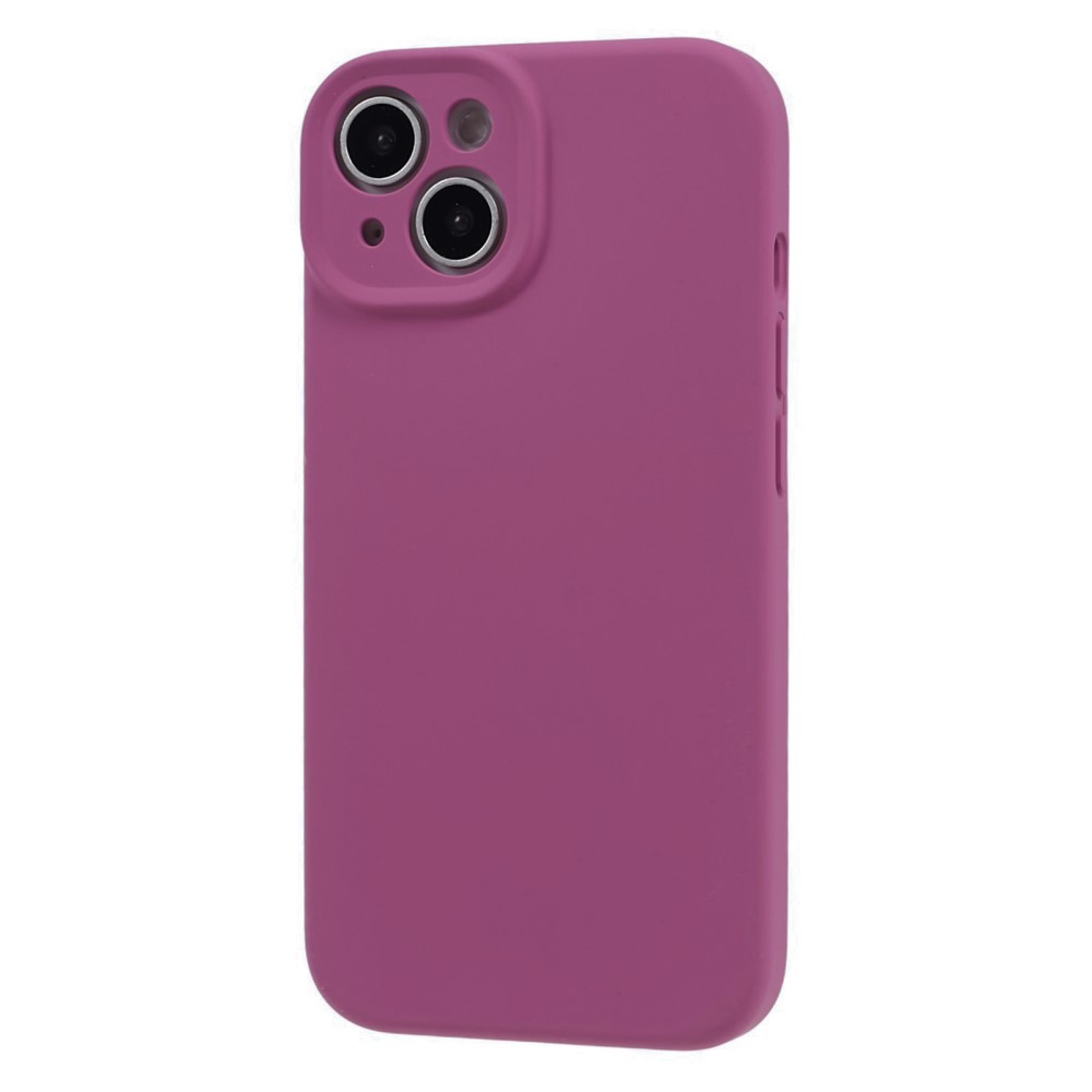  iPhone 15 Plus Skal Liquid Silikon Rosa Pitaya