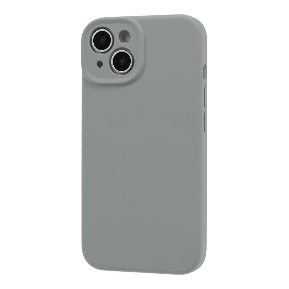  iPhone 15 Plus Skal Liquid Silikon Ljus Grön