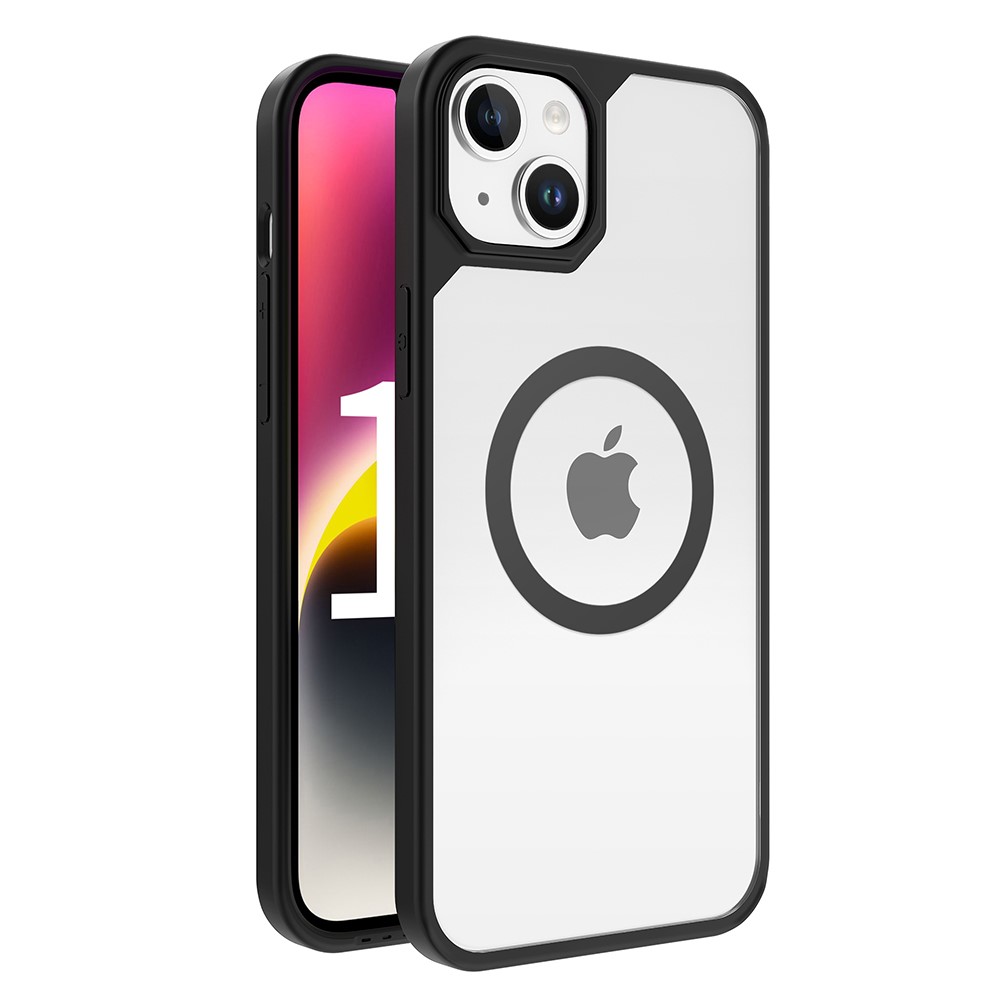 LEEU DESIGN LEEU DESIGN iPhone 15 Plus Skal MagSafe Hybrid Svart