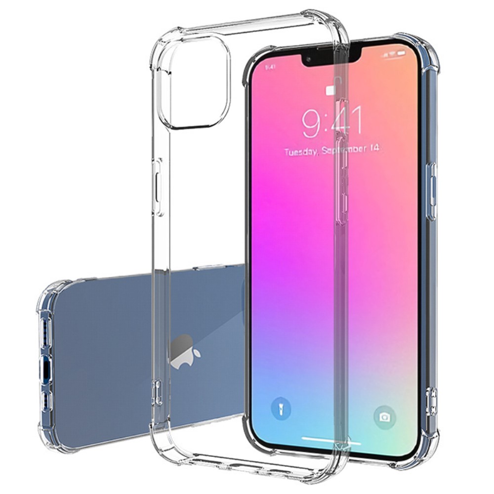  iPhone 15 Plus Skal Shockproof TPU Transparent