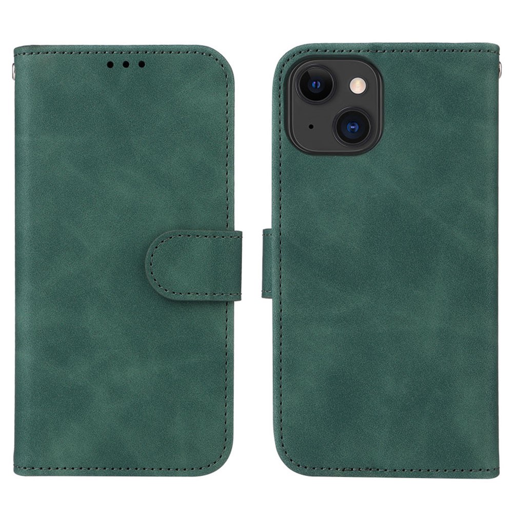  iPhone 15 Plus Fodral Skin Touch Grön