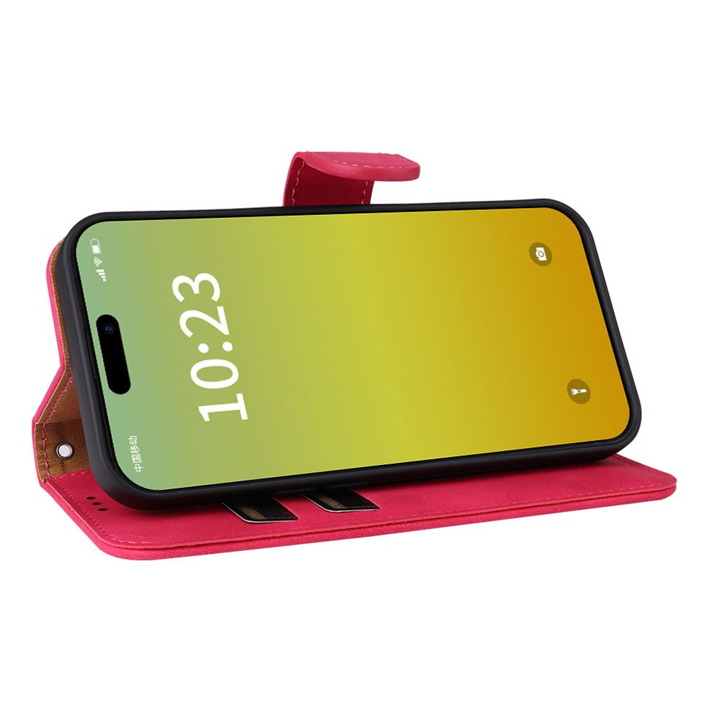  iPhone 15 Plus Fodral Skin Touch Rosa