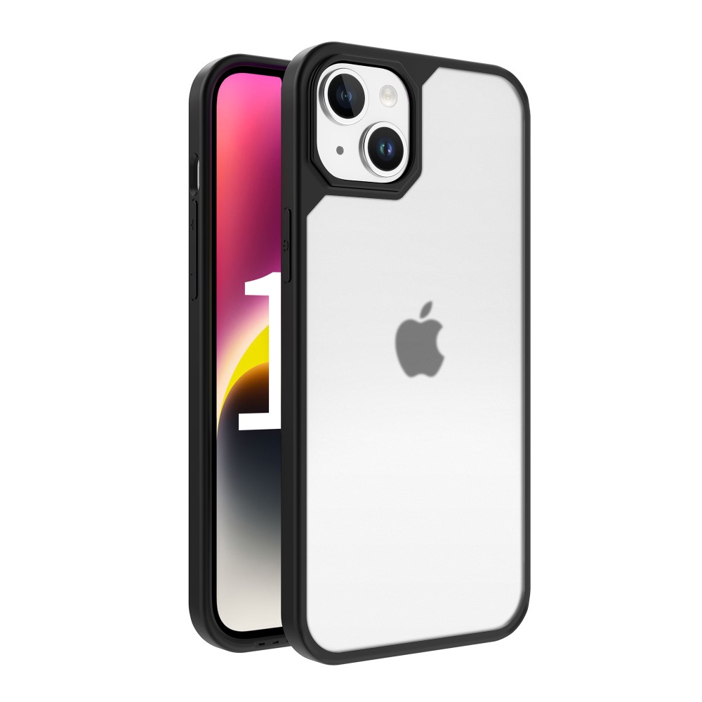 LEEU DESIGN LEEU DESIGN iPhone 15 Plus Skal Hybrid Matt Svart