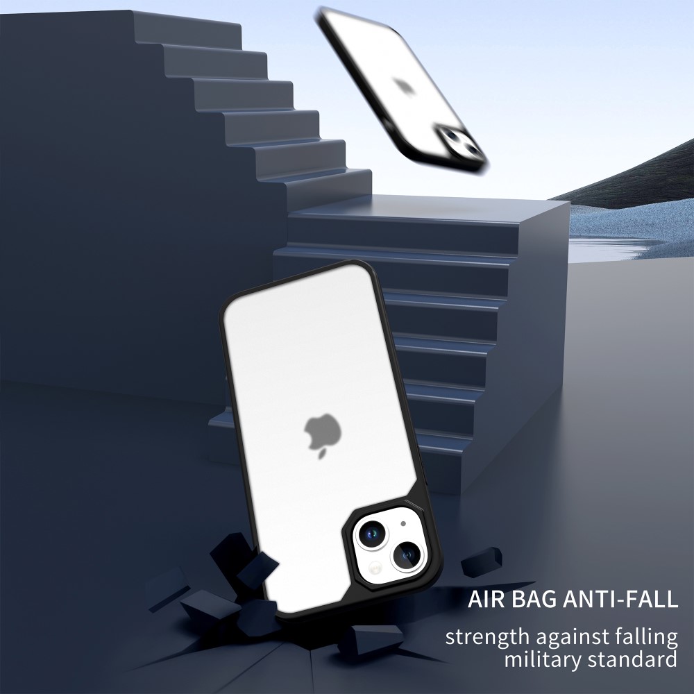 LEEU DESIGN LEEU DESIGN iPhone 15 Plus Skal Hybrid Matt Svart
