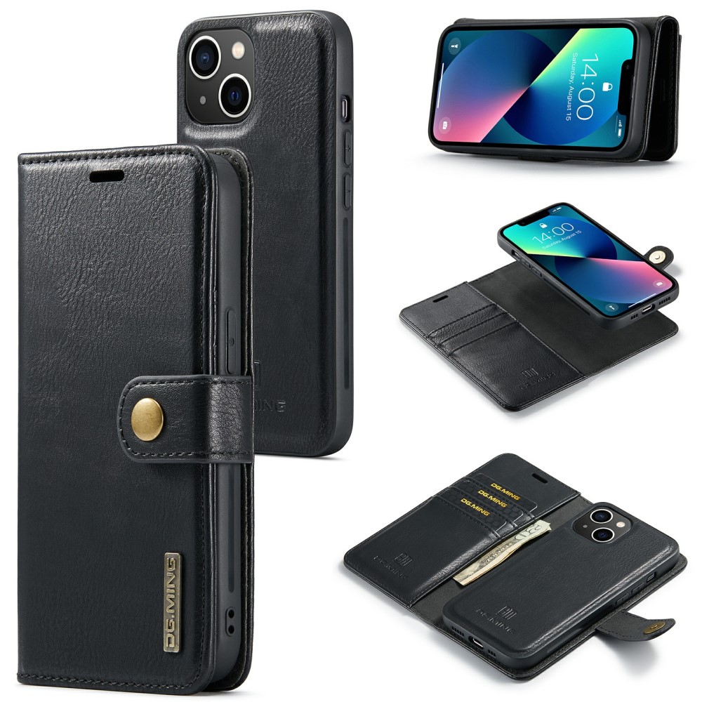 DG.MING DG.MING iPhone 15 Plus 2in1 Magnet Fodral / Skal Svart