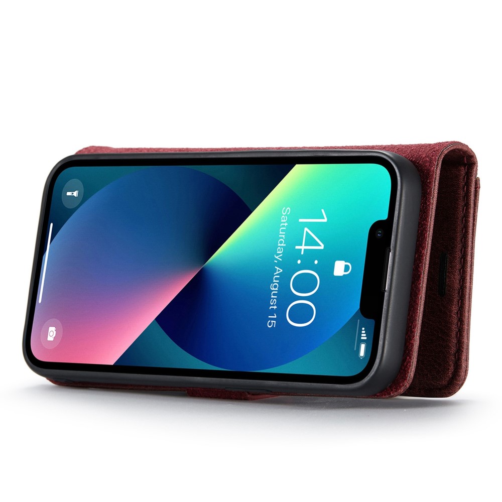 DG.MING DG.MING iPhone 15 Plus 2in1 Magnet Fodral / Skal Röd