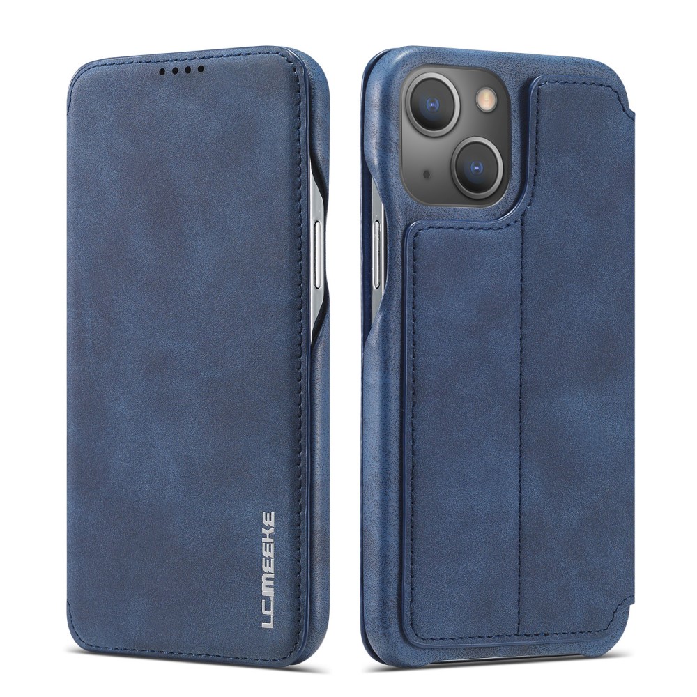 LC.IMEEKE LC.IMEEKE iPhone 15 Plus Fodral Slim Flip Blå