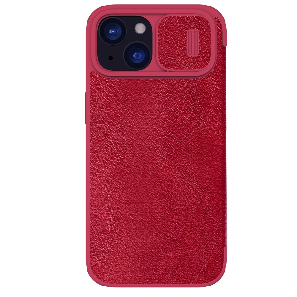 NILLKIN NILLKIN iPhone 15 Plus Fodral Qin CamShield Röd