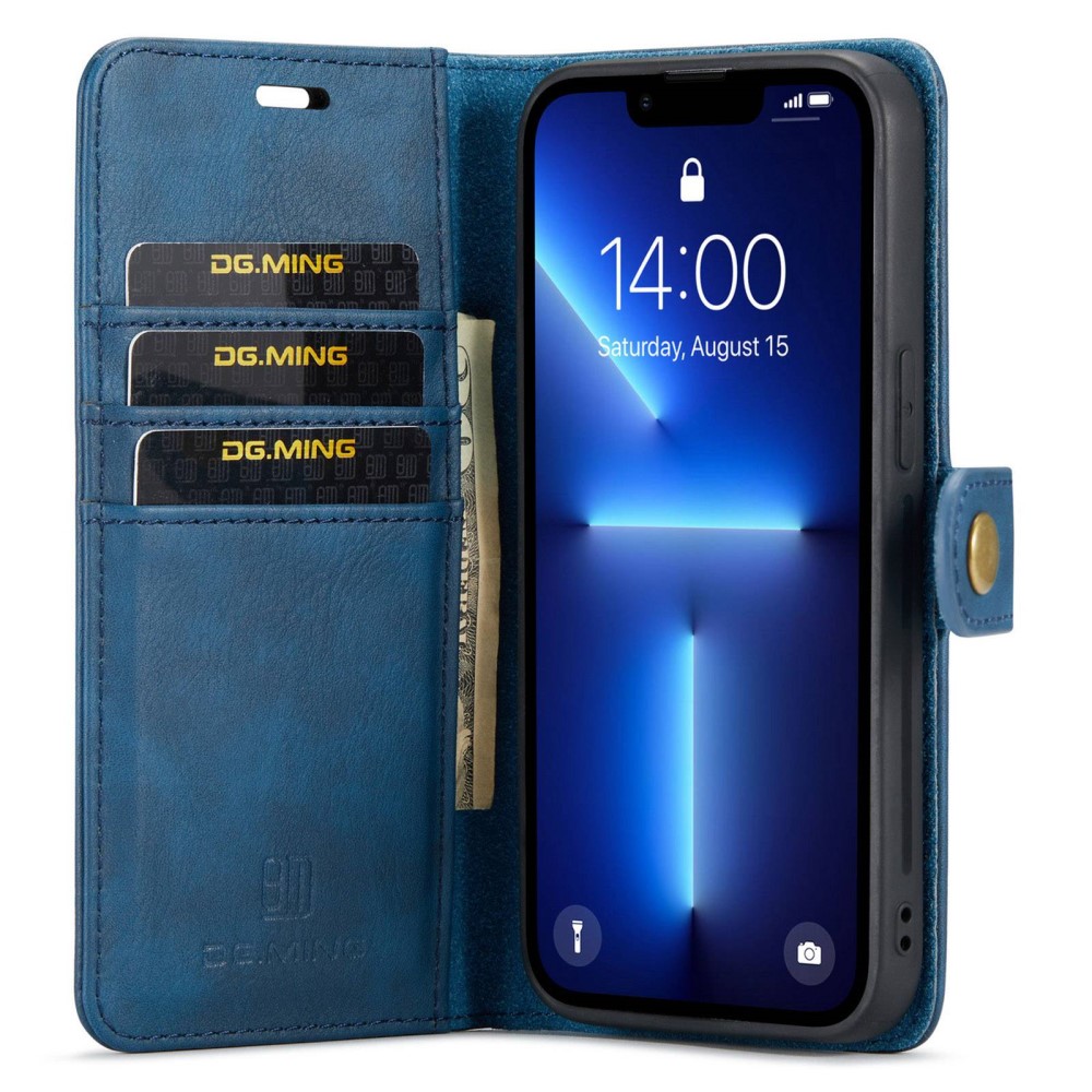 DG.MING DG.MING iPhone 15 Pro 2in1 Magnet Fodral / Skal Blå