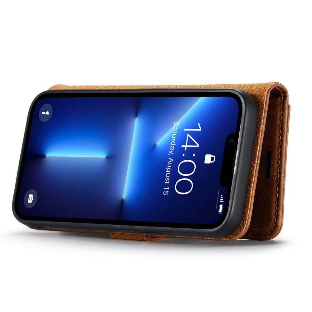 DG.MING DG.MING iPhone 15 Pro 2in1 Magnet Fodral / Skal Brun