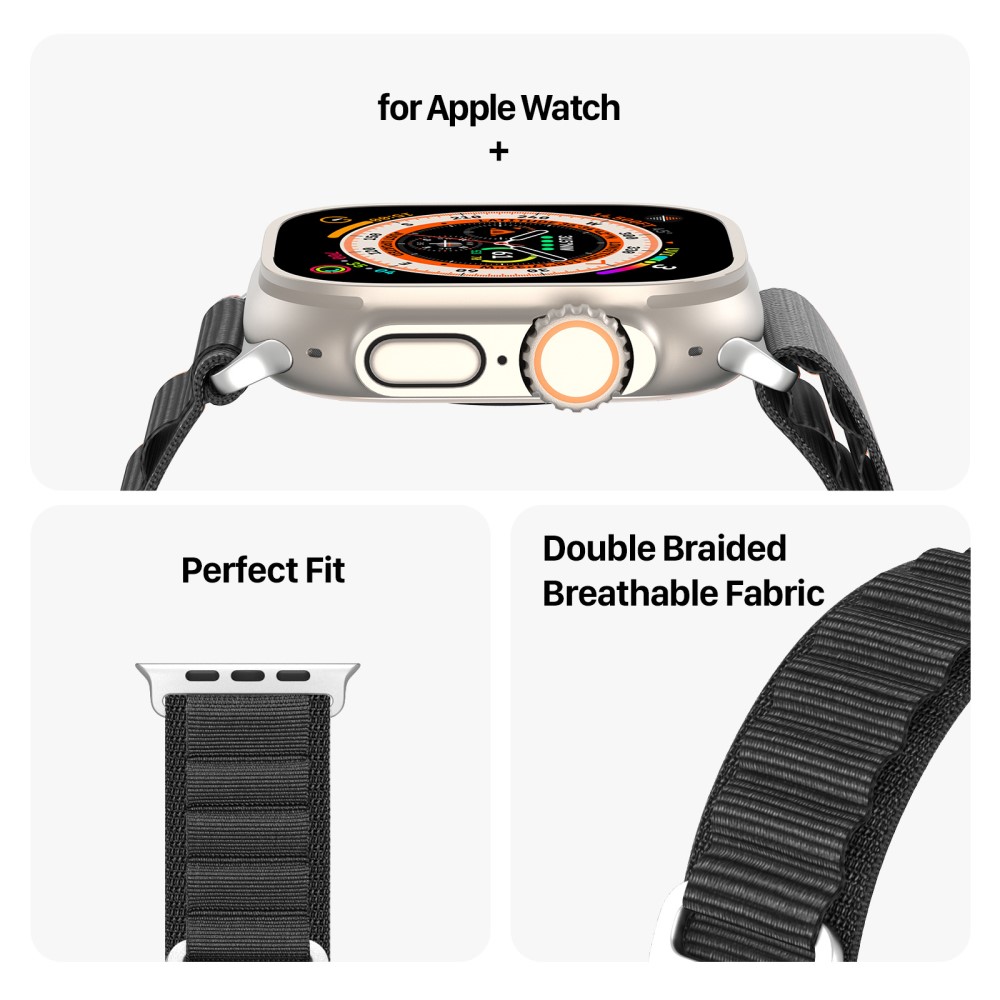 DUX DUCIS DUX DUCIS Apple Watch 42/44/45/46/49 mm Armband Polyester Pro